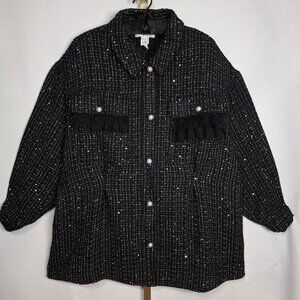 Apiece Apart Tweed-like Jacket Coat OS
